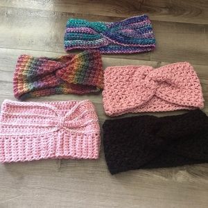 Handmade womens ear warmers